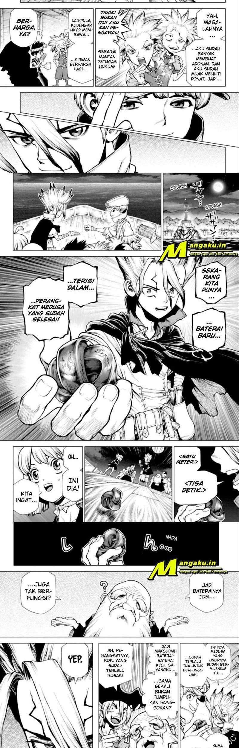 Dr. Stone Chapter 209 - halaman 6