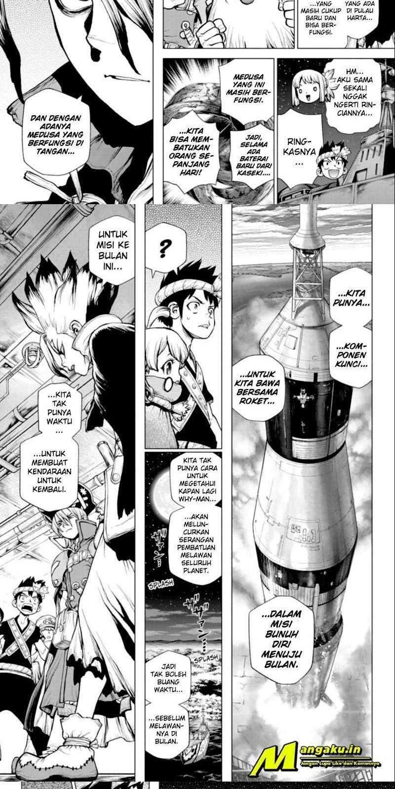 Dr. Stone Chapter 209 - halaman 7