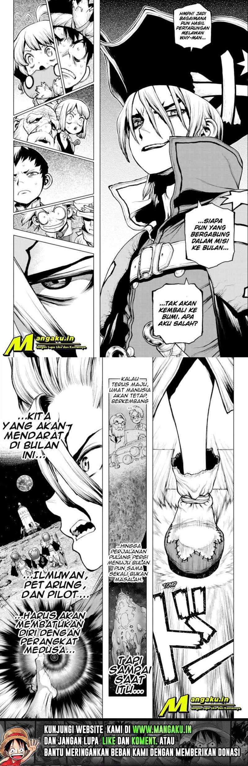 Dr. Stone Chapter 209 - halaman 8