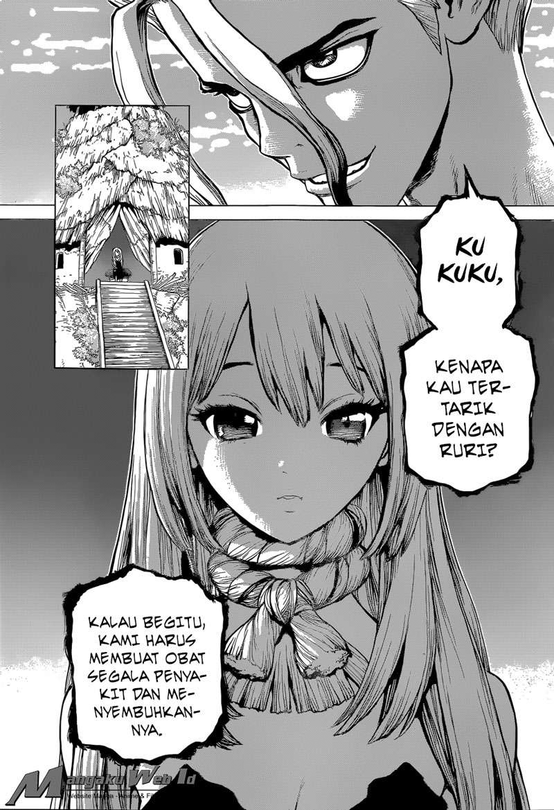 Dr. Stone Chapter 21 - halaman 10