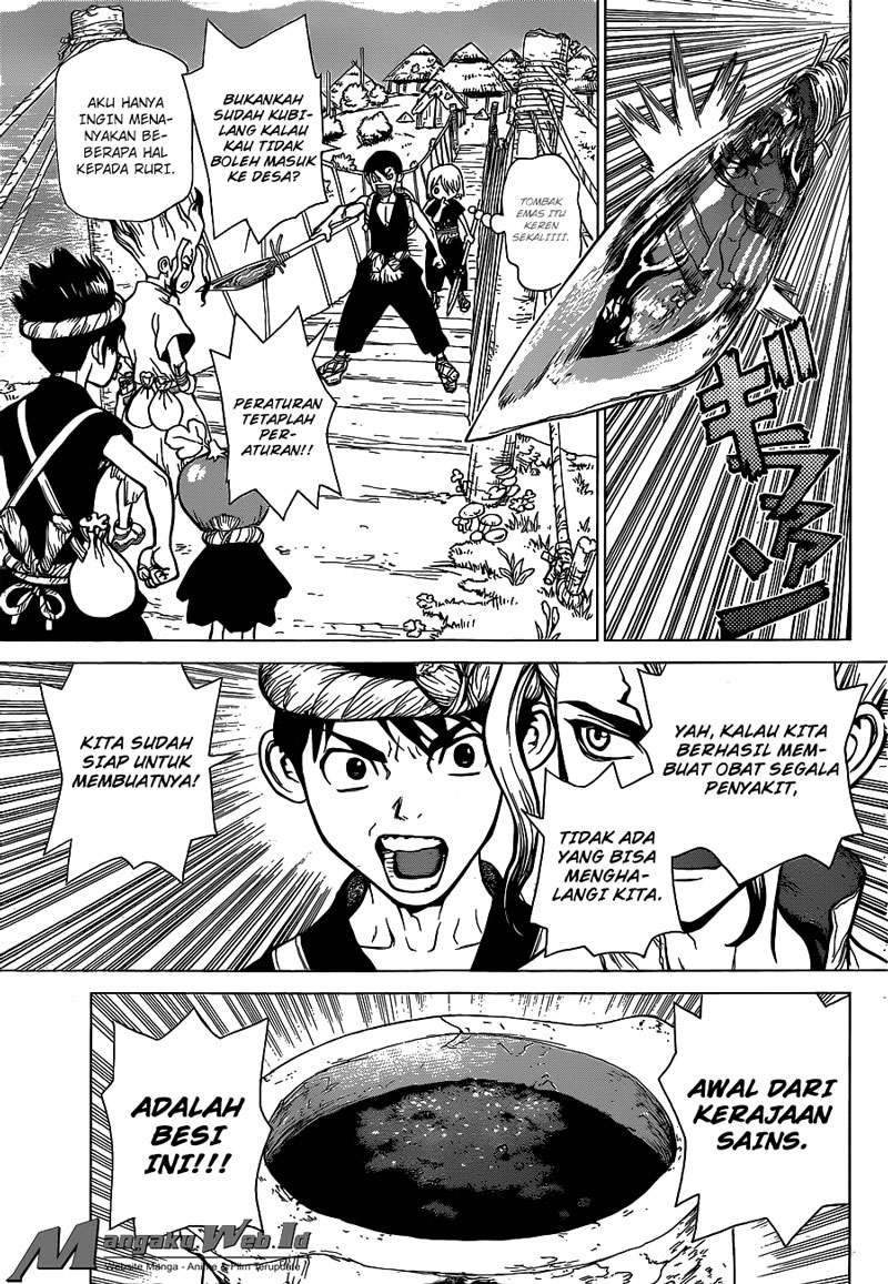 Dr. Stone Chapter 21 - halaman 12