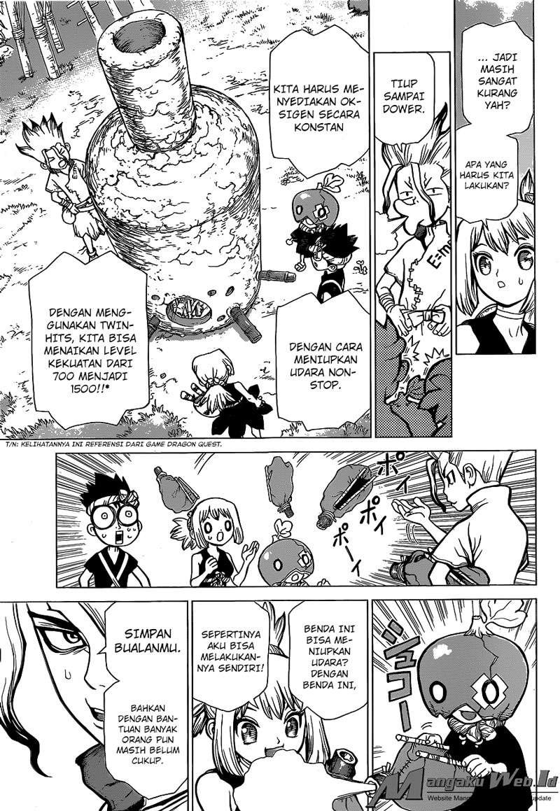 Dr. Stone Chapter 21 - halaman 14