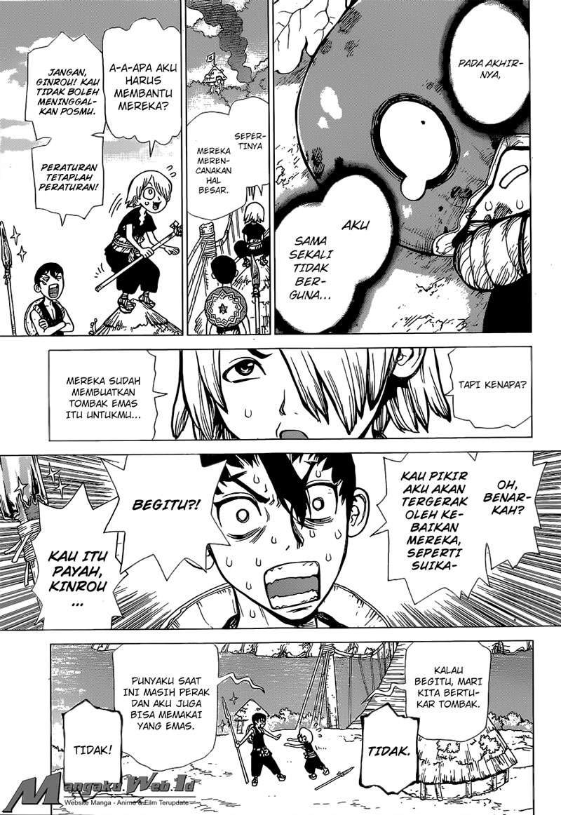 Dr. Stone Chapter 21 - halaman 17
