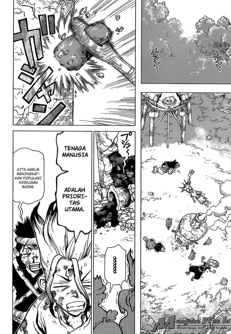 Dr. Stone Chapter 21 - halaman 18