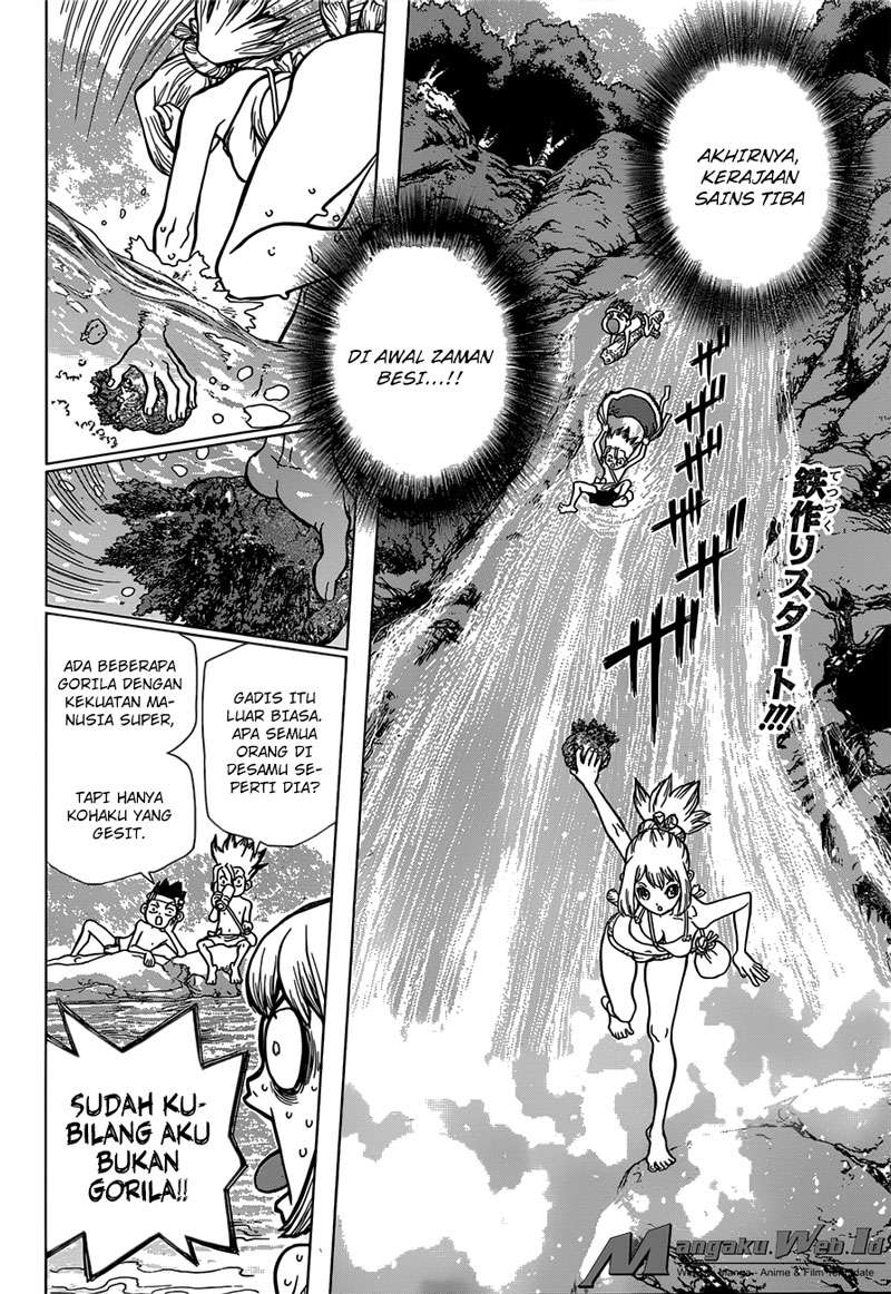Dr. Stone Chapter 21 - halaman 3