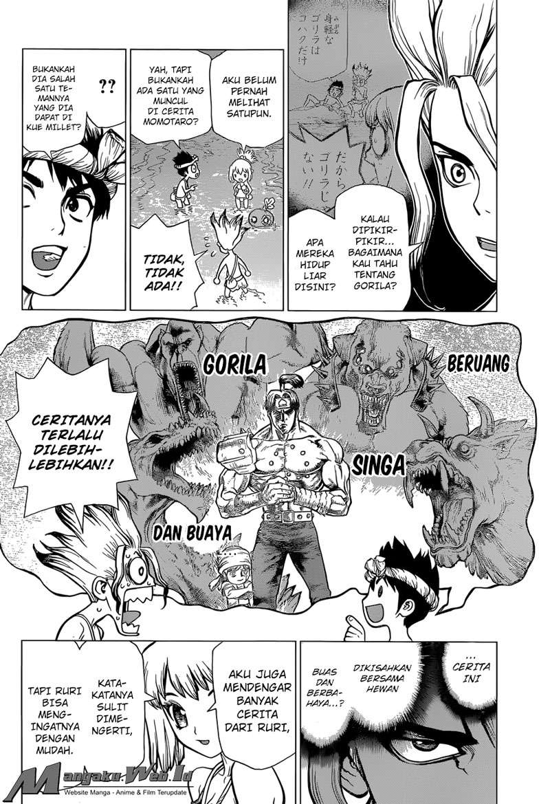 Dr. Stone Chapter 21 - halaman 9