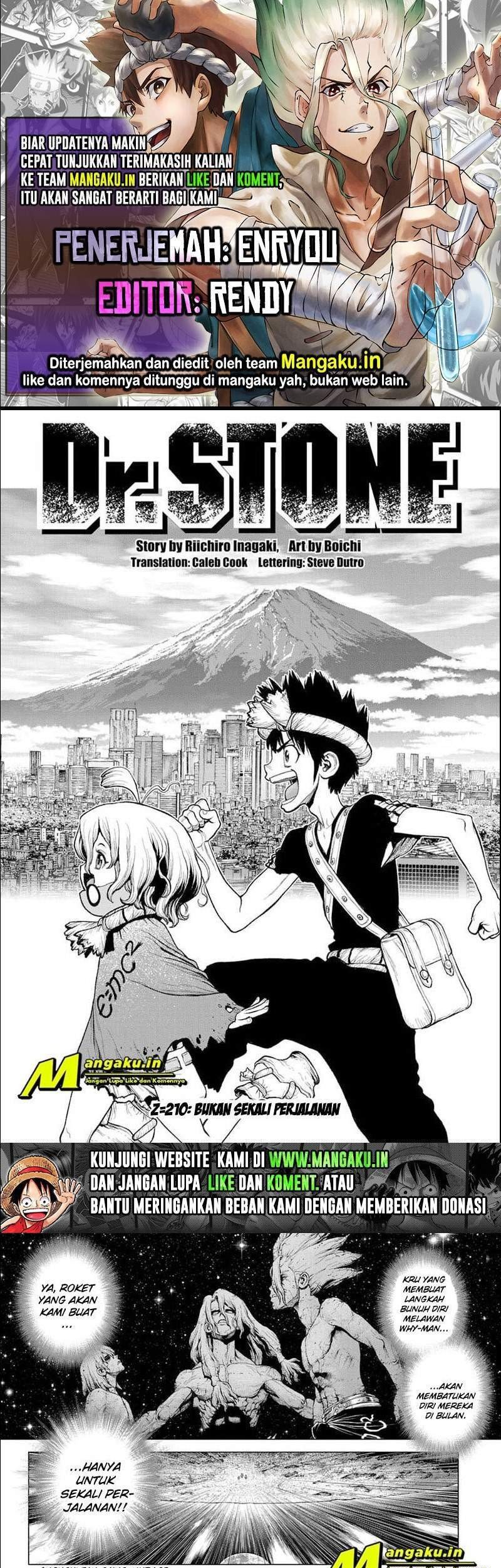 Dr. Stone Chapter 210 - halaman 1