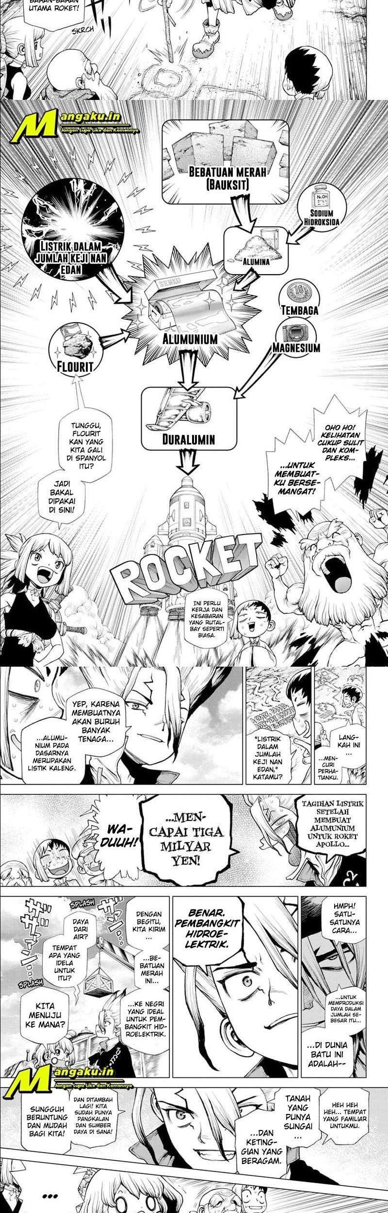 Dr. Stone Chapter 210 - halaman 3