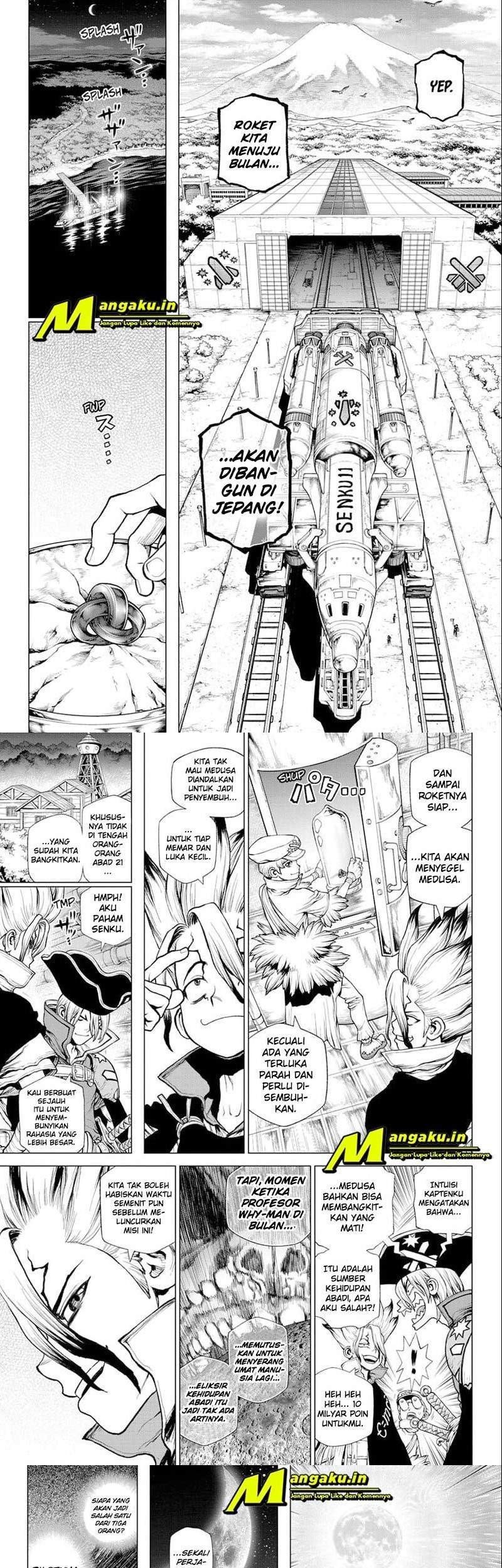 Dr. Stone Chapter 210 - halaman 6