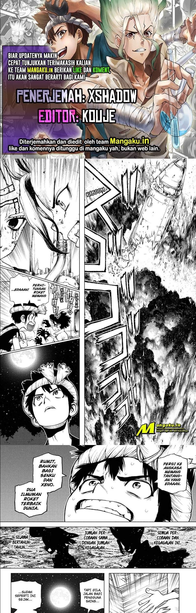 Dr. Stone Chapter 216 - halaman 1