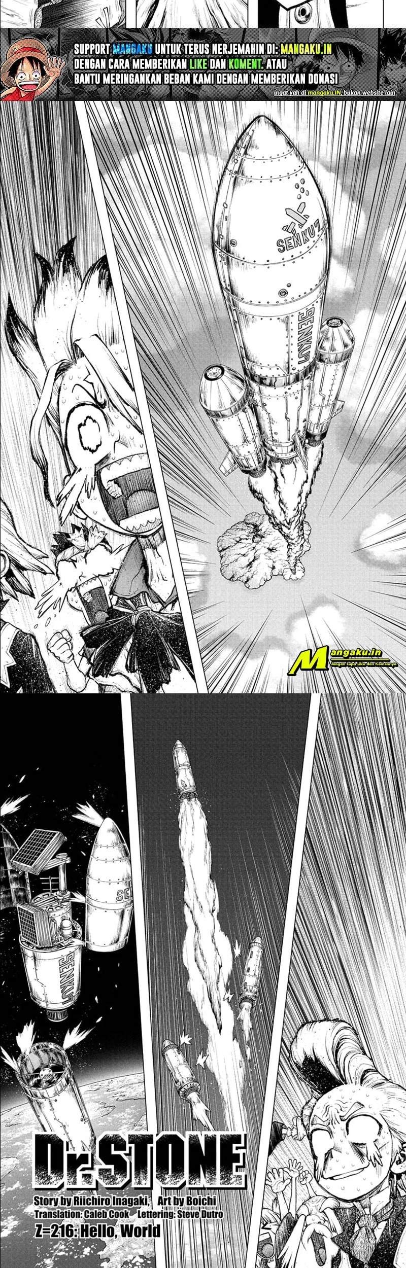 Dr. Stone Chapter 216 - halaman 3
