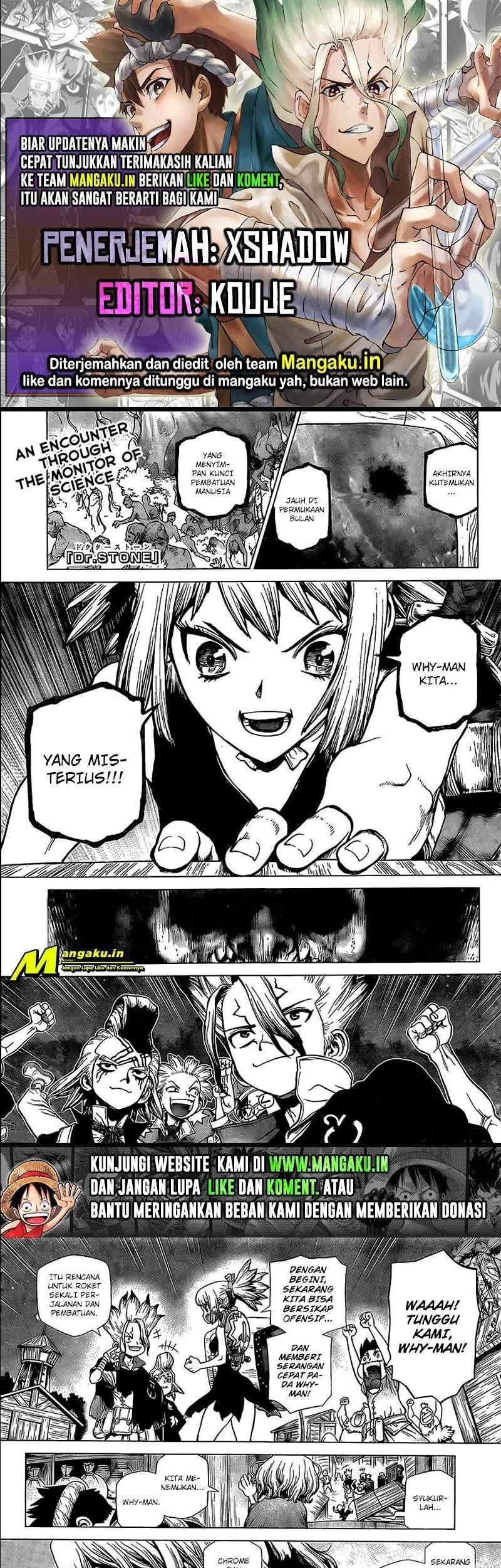 Dr. Stone Chapter 217 - halaman 1