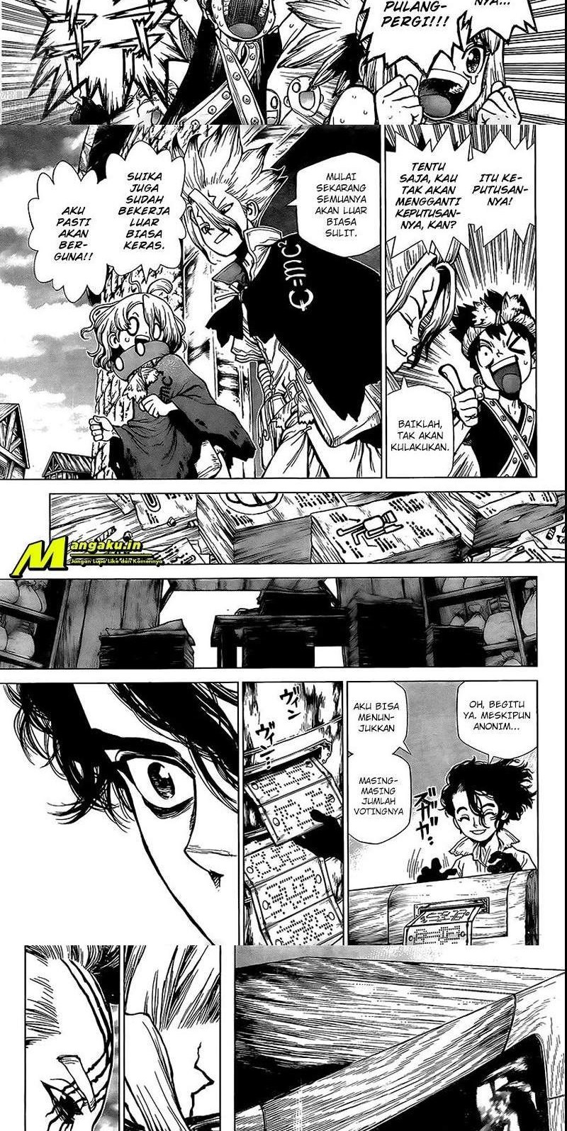 Dr. Stone Chapter 217 - halaman 10