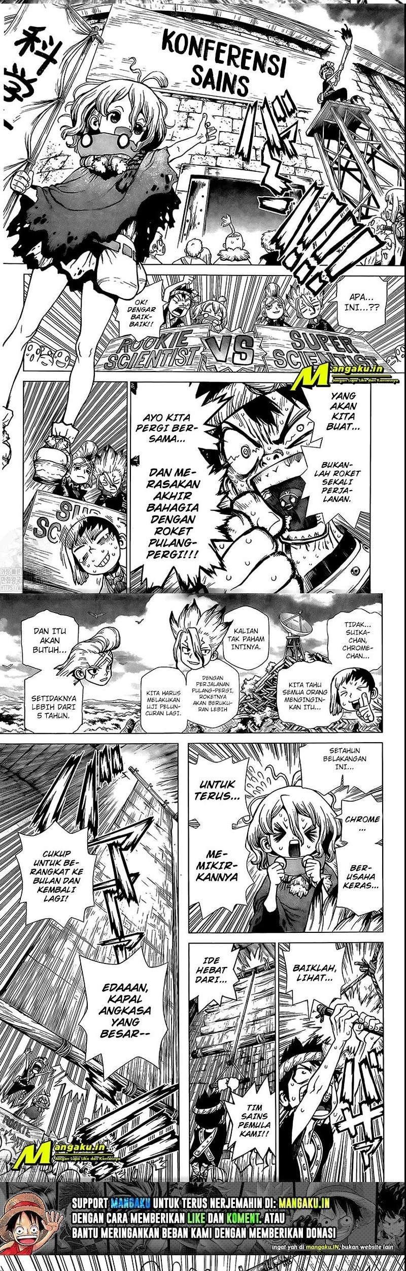 Dr. Stone Chapter 217 - halaman 5