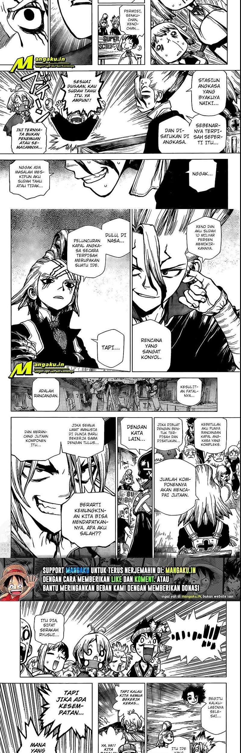 Dr. Stone Chapter 217 - halaman 7