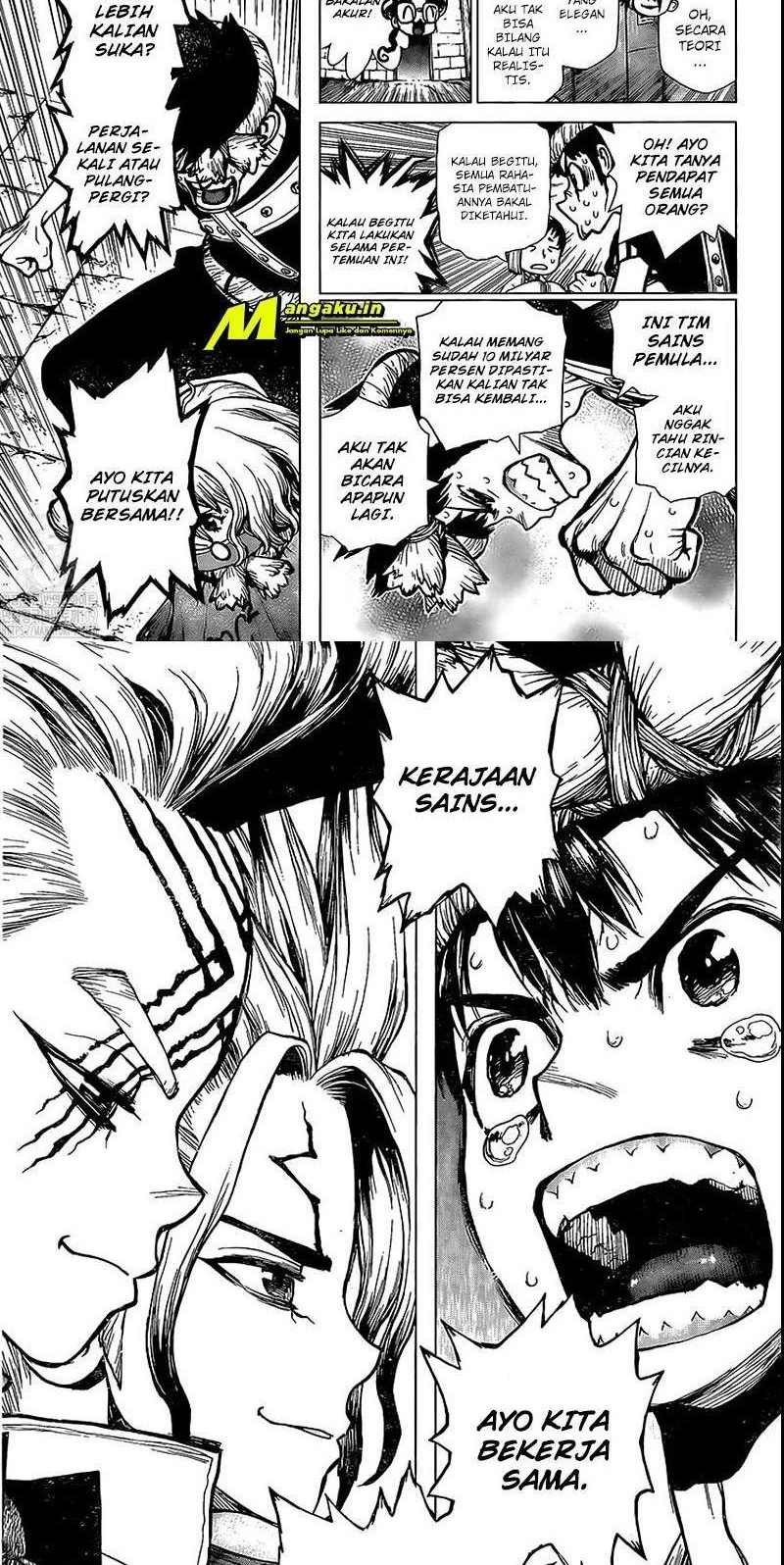 Dr. Stone Chapter 217 - halaman 8
