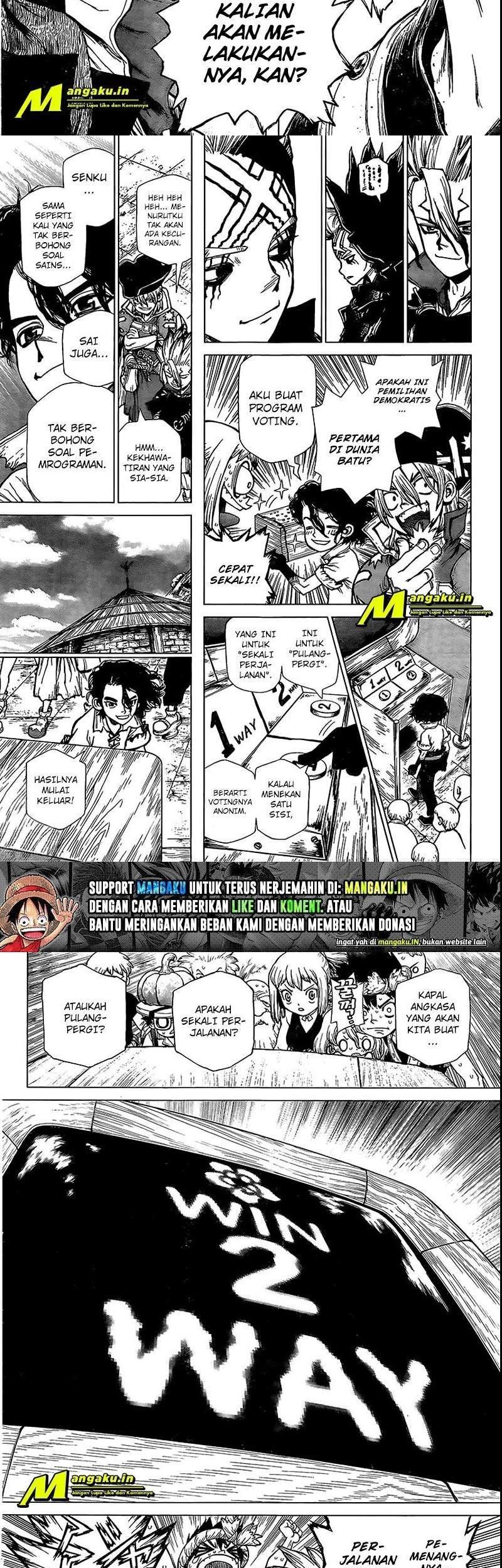 Dr. Stone Chapter 217 - halaman 9