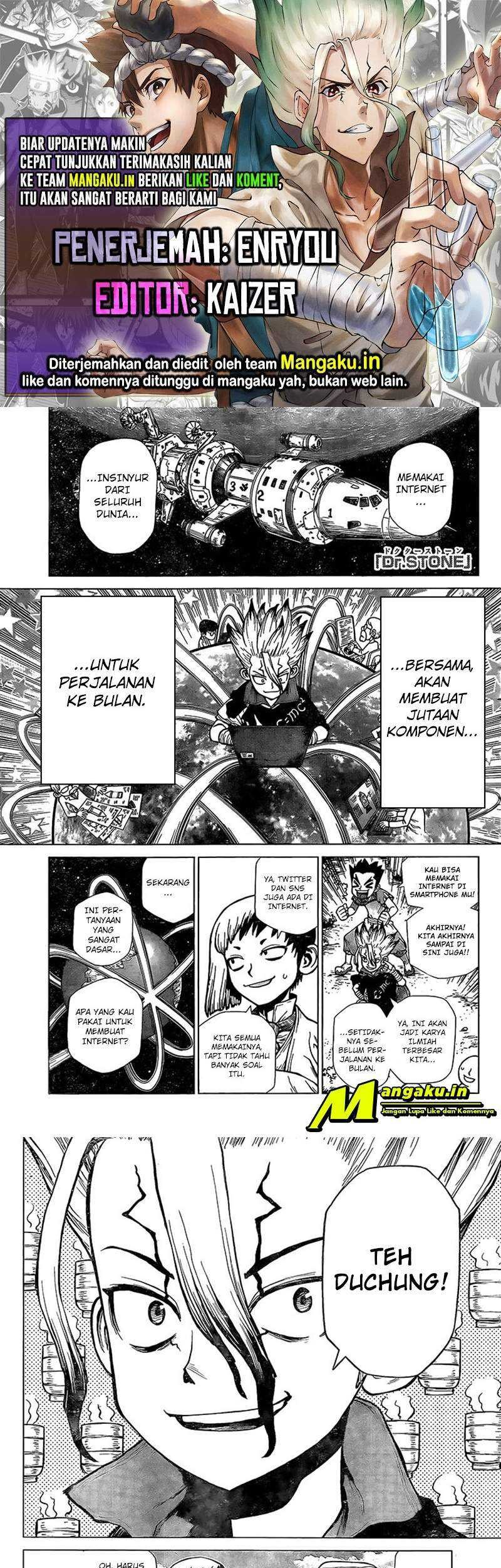 Dr. Stone Chapter 218 - halaman 1