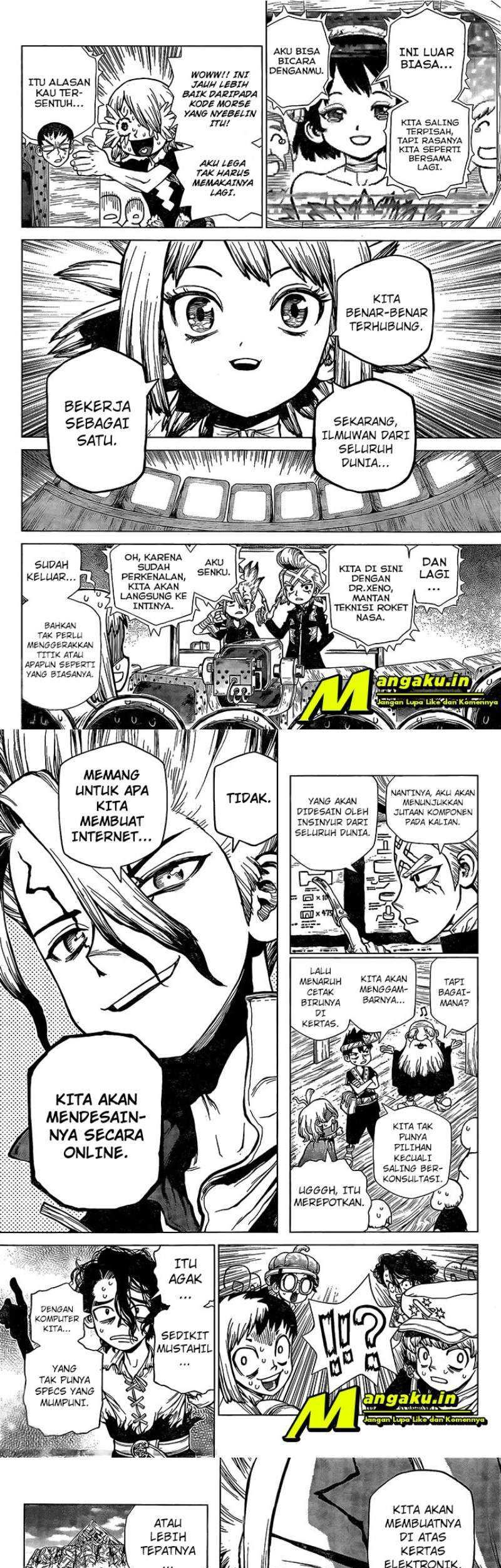 Dr. Stone Chapter 218 - halaman 10