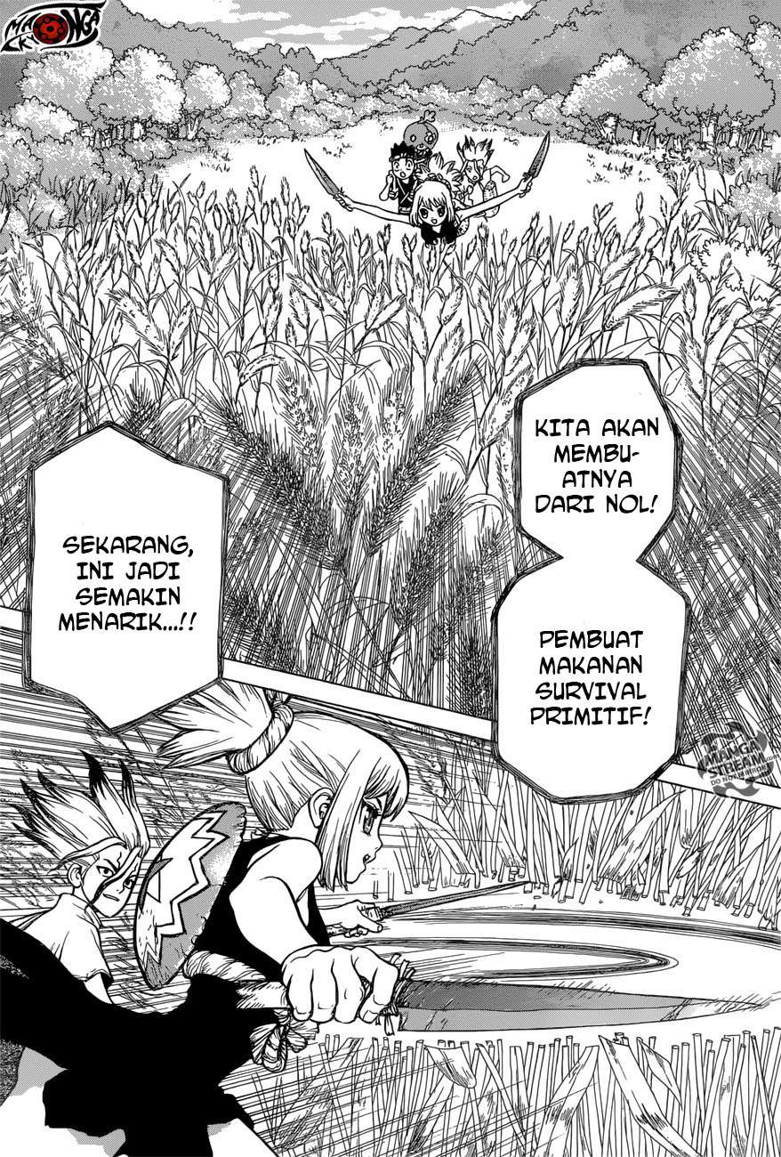 Dr. Stone Chapter 22 - halaman 10