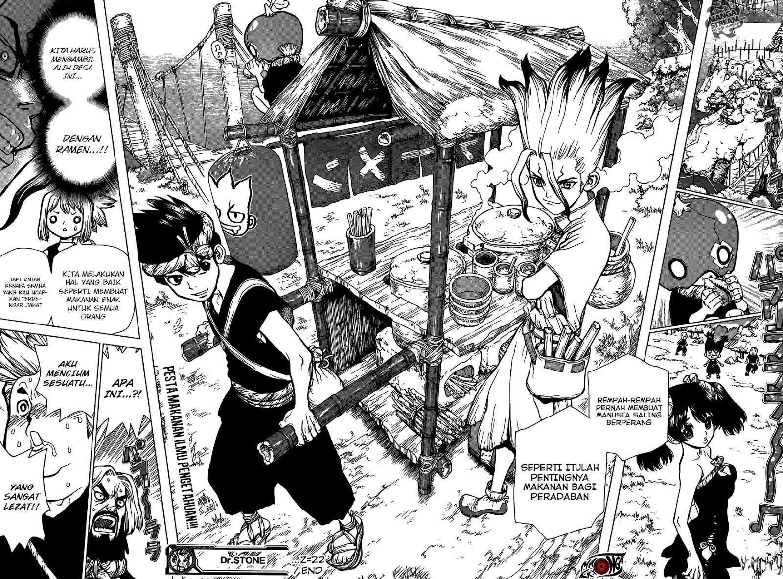 Dr. Stone Chapter 22 - halaman 17