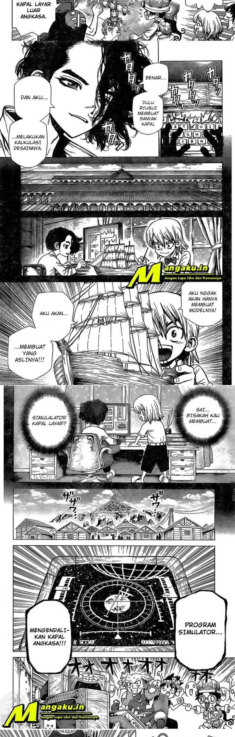 Dr. Stone Chapter 220 - halaman 3