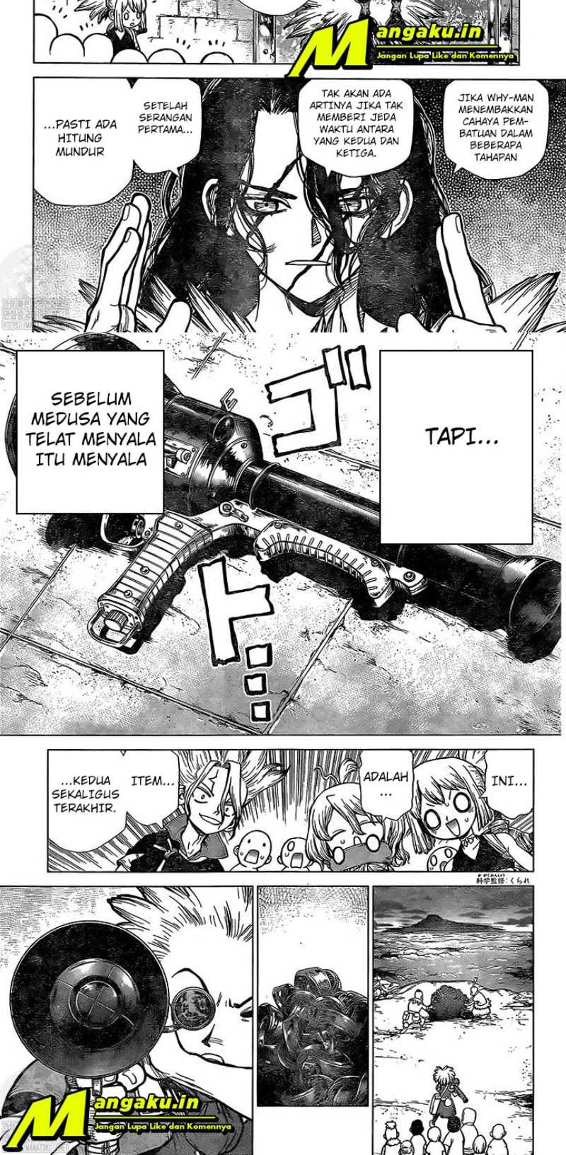 Dr. Stone Chapter 220 - halaman 9