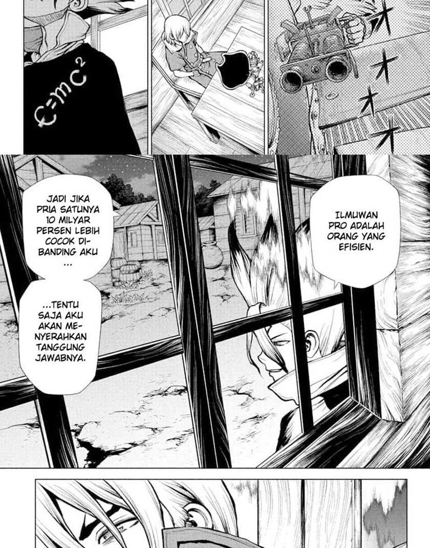 Dr. Stone Chapter 221 - halaman 6