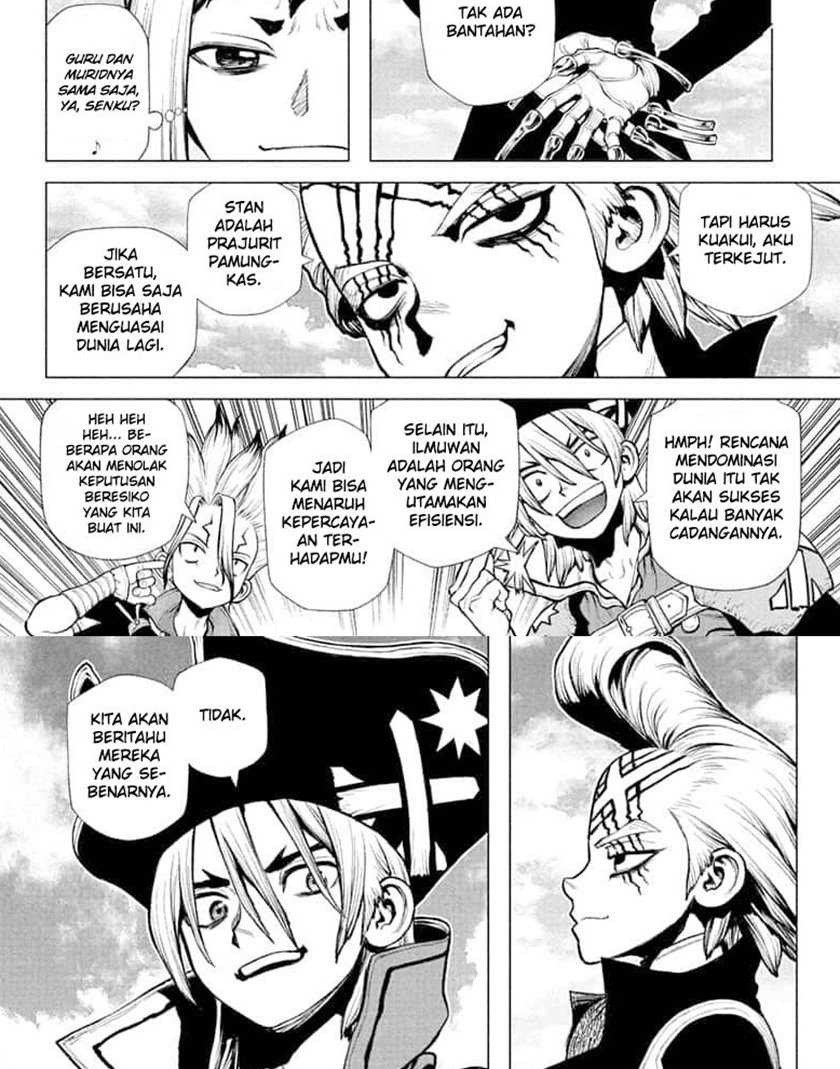 Dr. Stone Chapter 221 - halaman 8