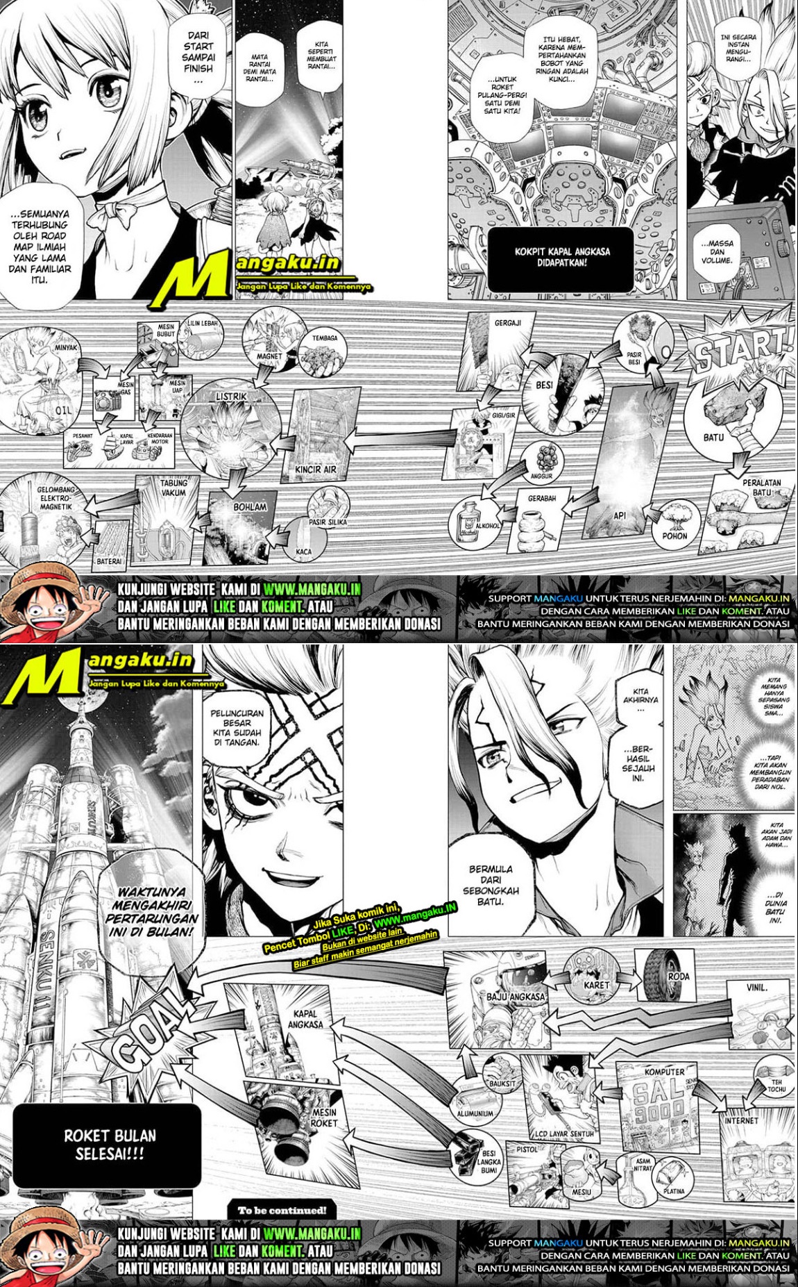 Dr. Stone Chapter 222 - halaman 10