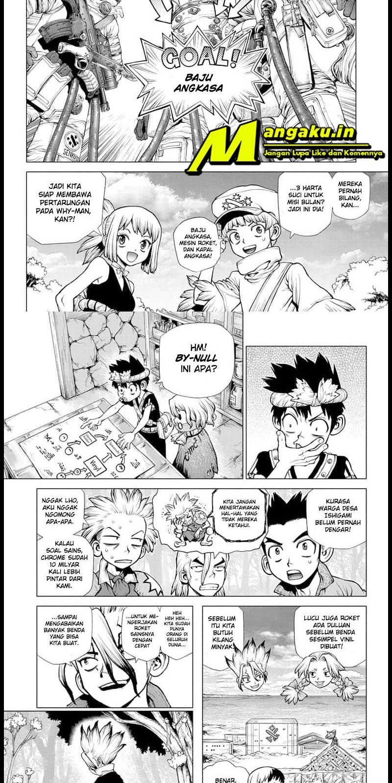 Dr. Stone Chapter 222 - halaman 2