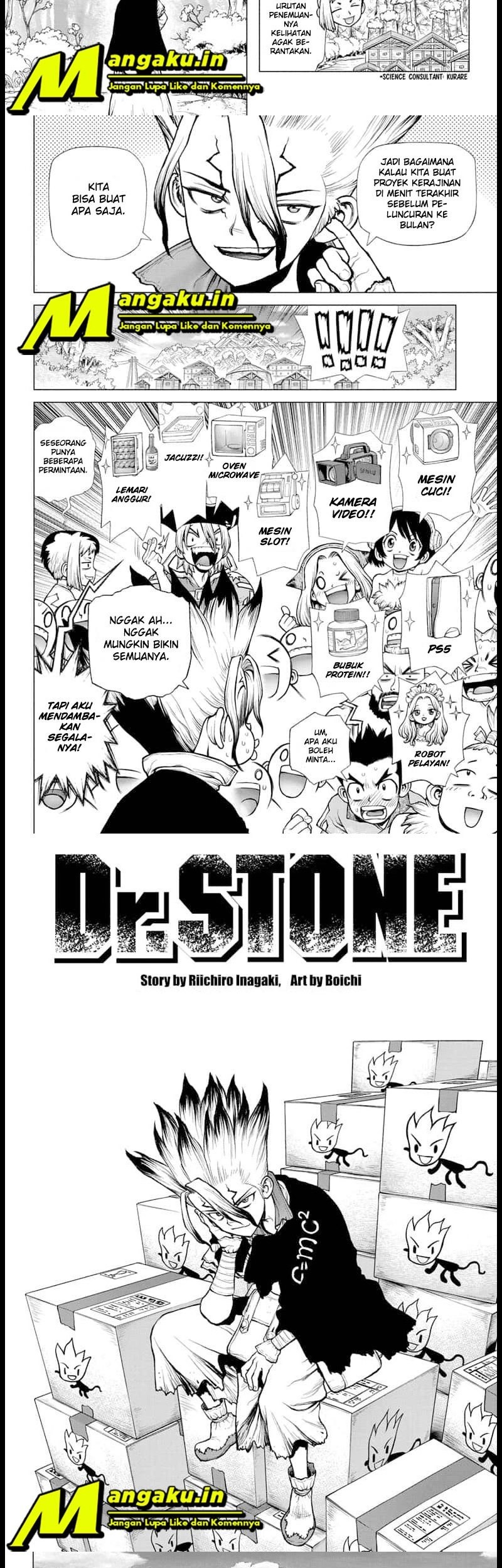 Dr. Stone Chapter 222 - halaman 3
