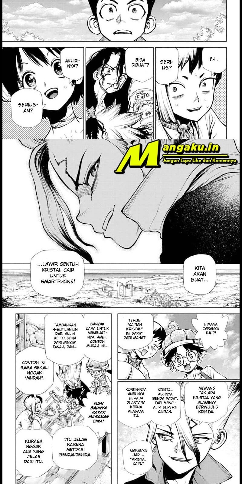 Dr. Stone Chapter 222 - halaman 6