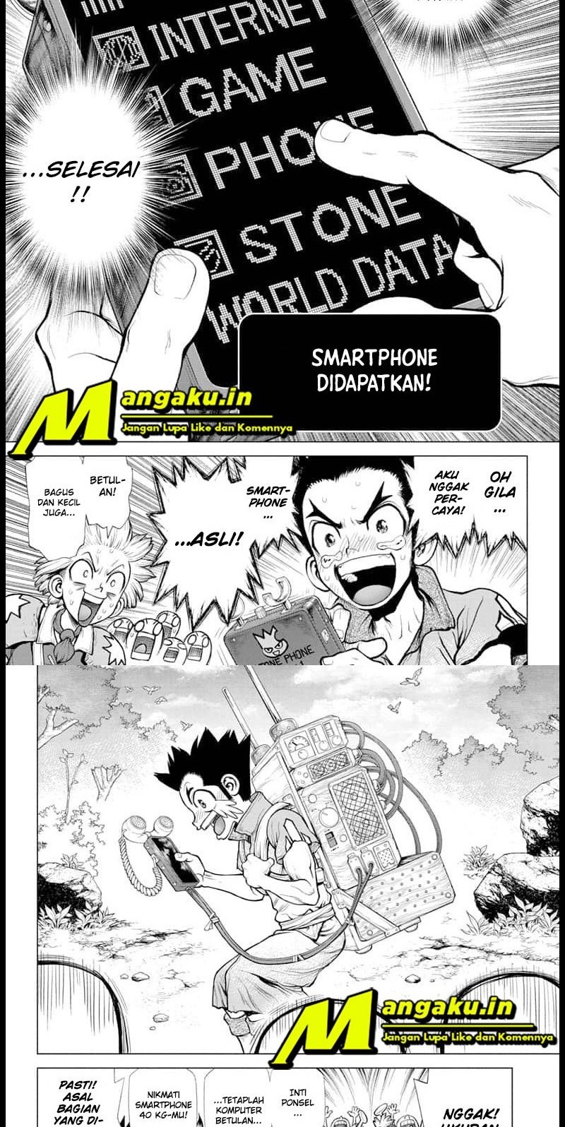 Dr. Stone Chapter 222 - halaman 8