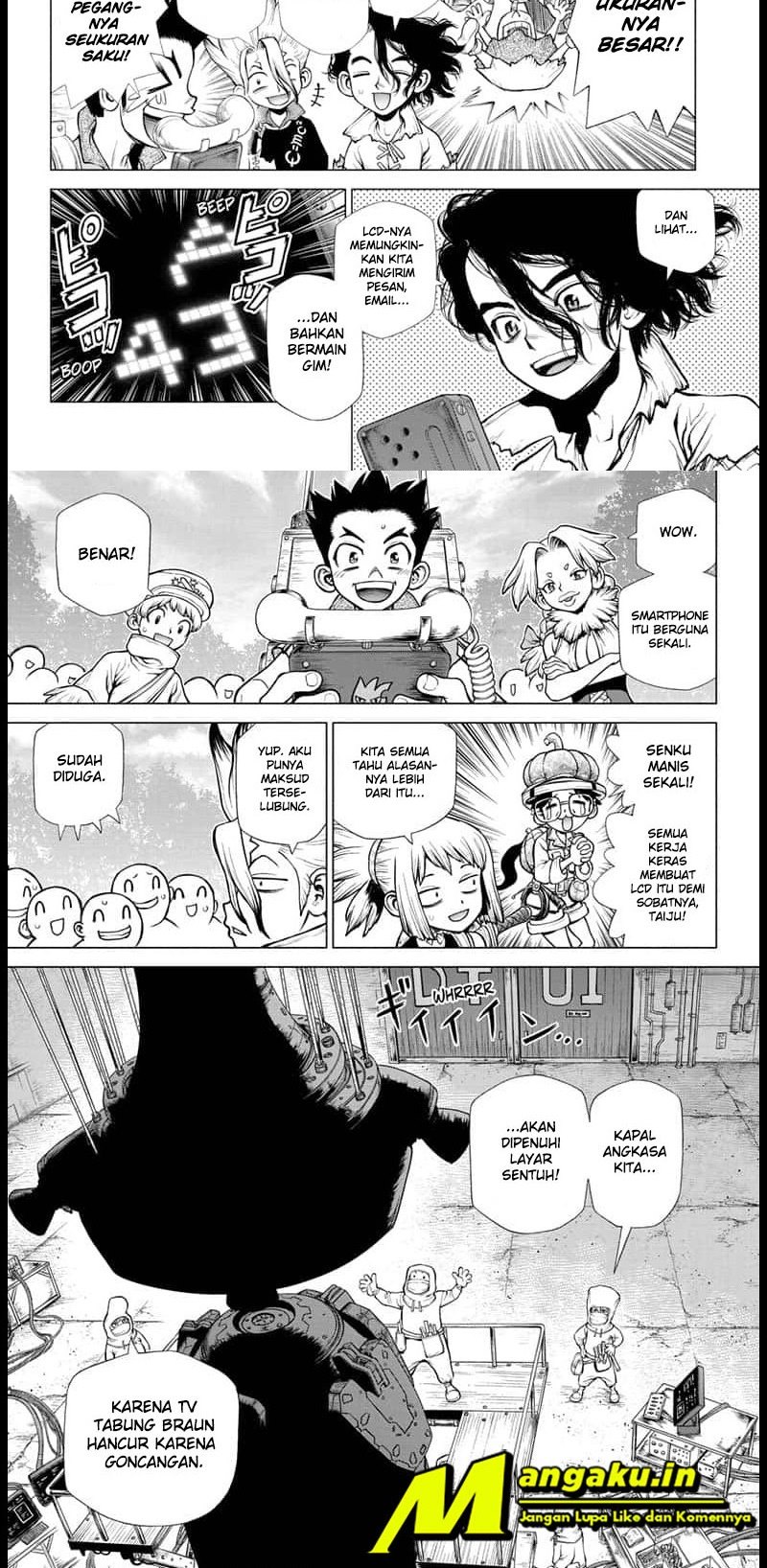 Dr. Stone Chapter 222 - halaman 9
