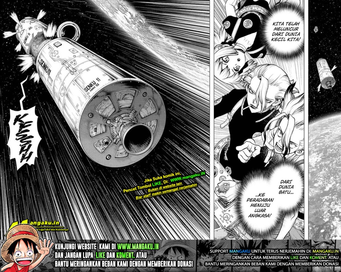Dr. Stone Chapter 224 - halaman 14
