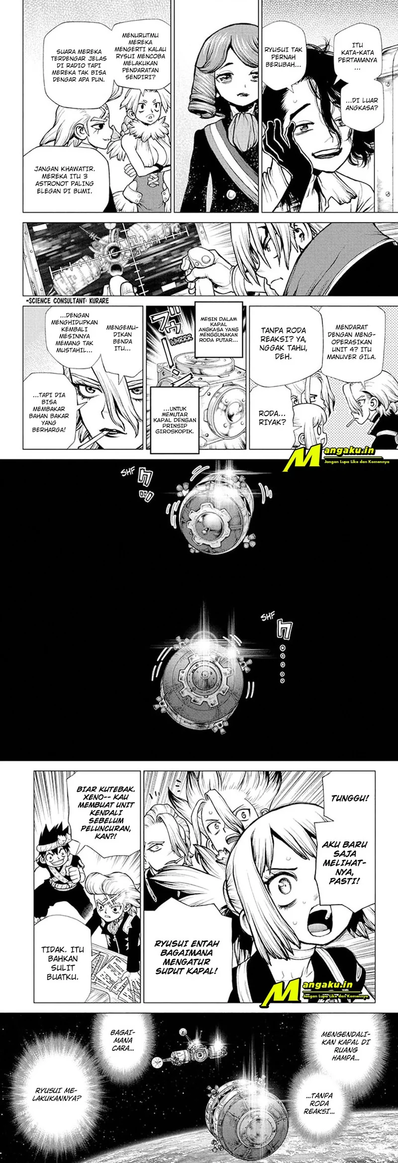 Dr. Stone Chapter 225 - halaman 9