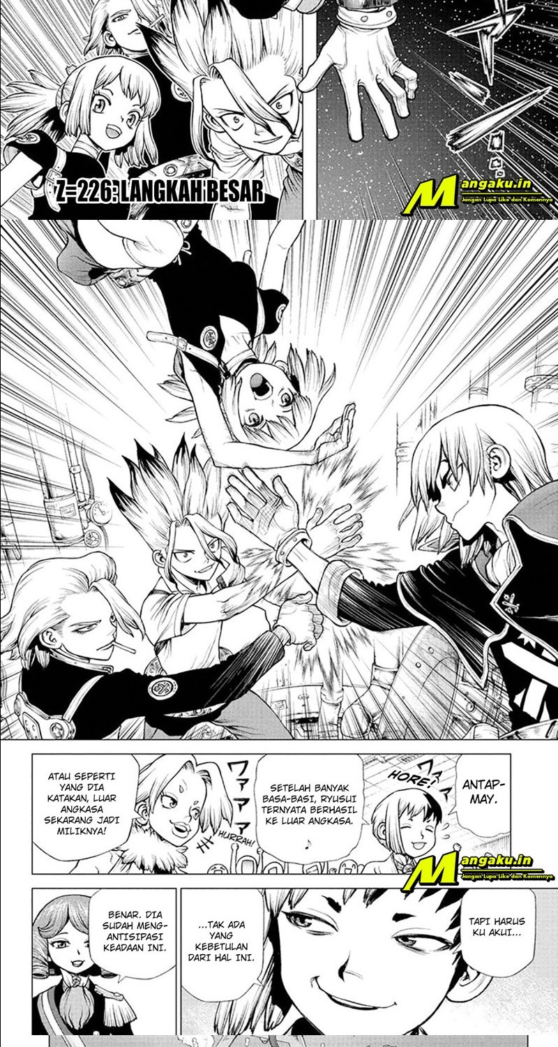 Dr. Stone Chapter 226 - halaman 2