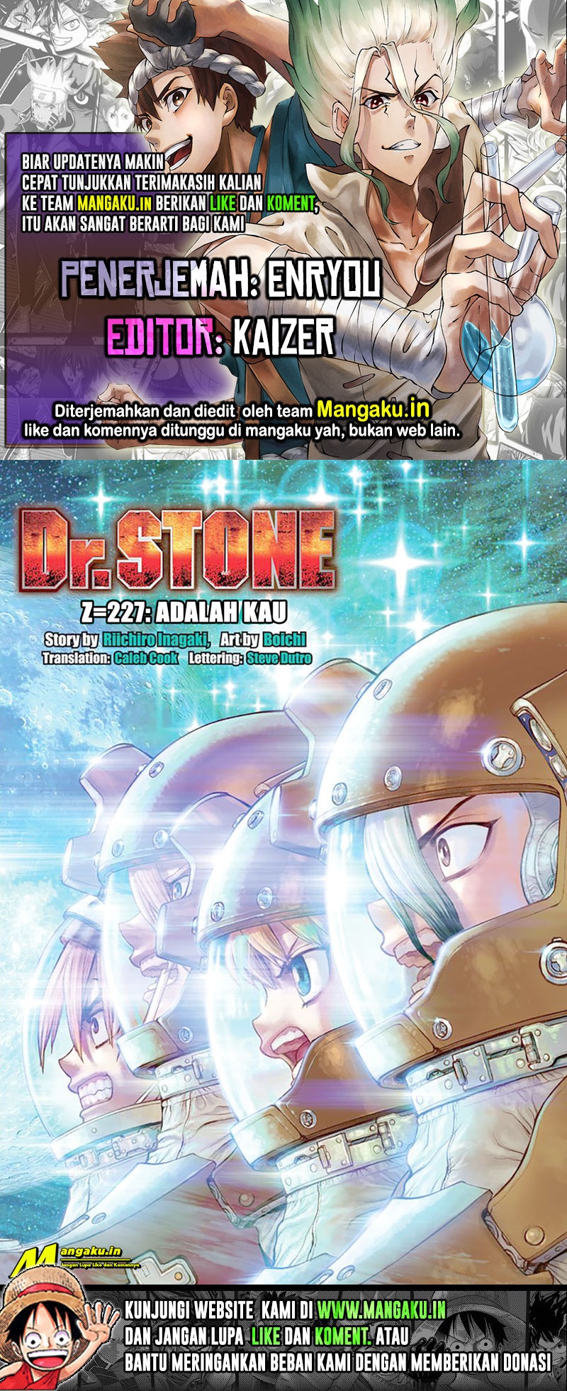 Dr. Stone Chapter 227 - halaman 1