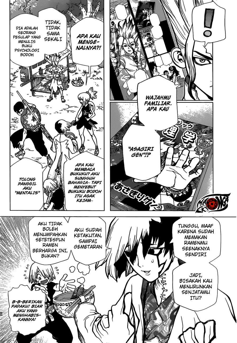 Dr. Stone Chapter 23 - halaman 10