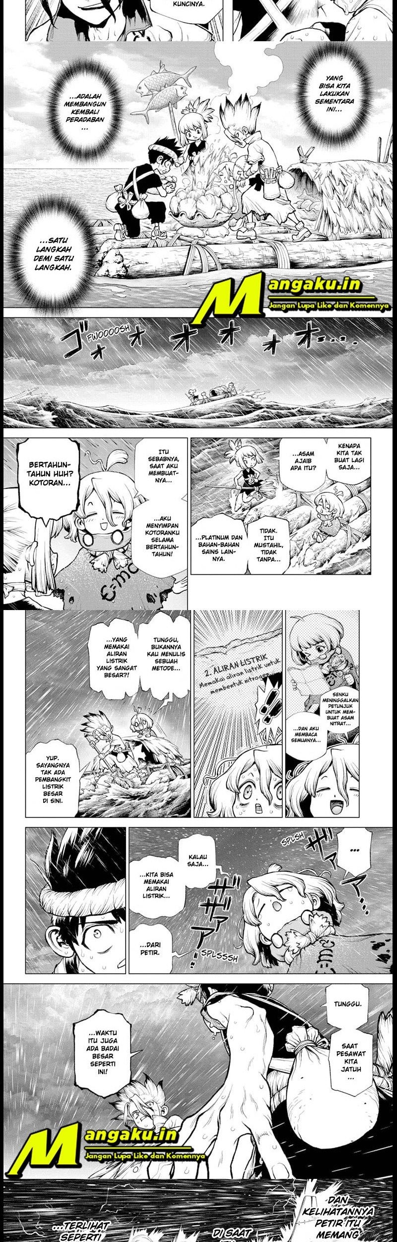 Dr. Stone Chapter 232.3 - halaman 3