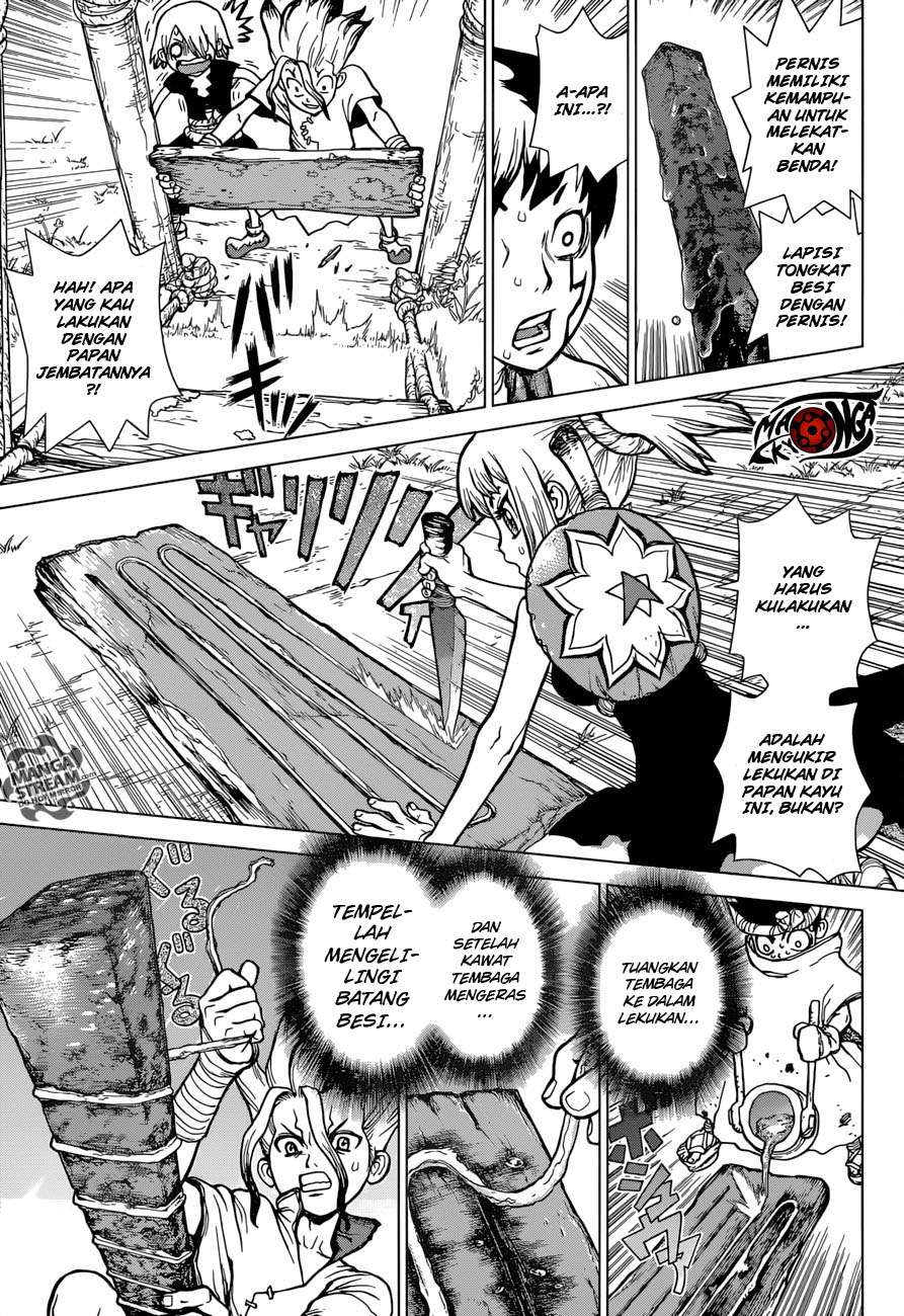 Dr. Stone Chapter 24 - halaman 10