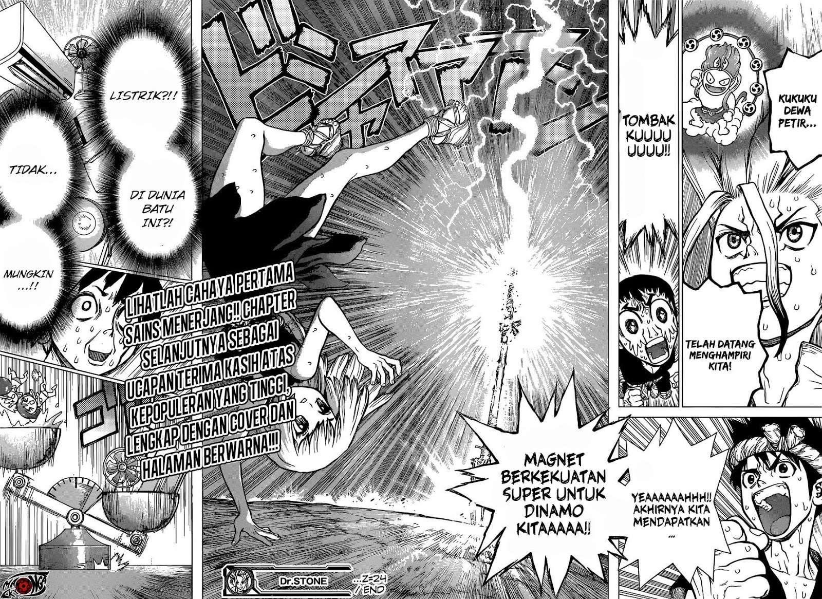 Dr. Stone Chapter 24 - halaman 19