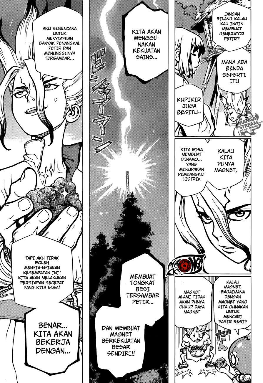 Dr. Stone Chapter 24 - halaman 8