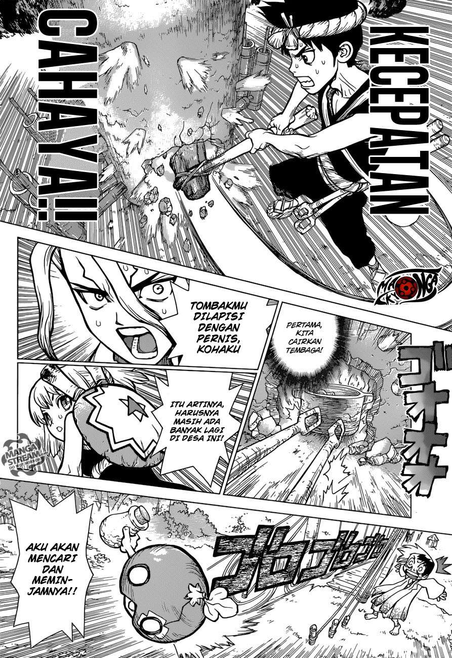Dr. Stone Chapter 24 - halaman 9
