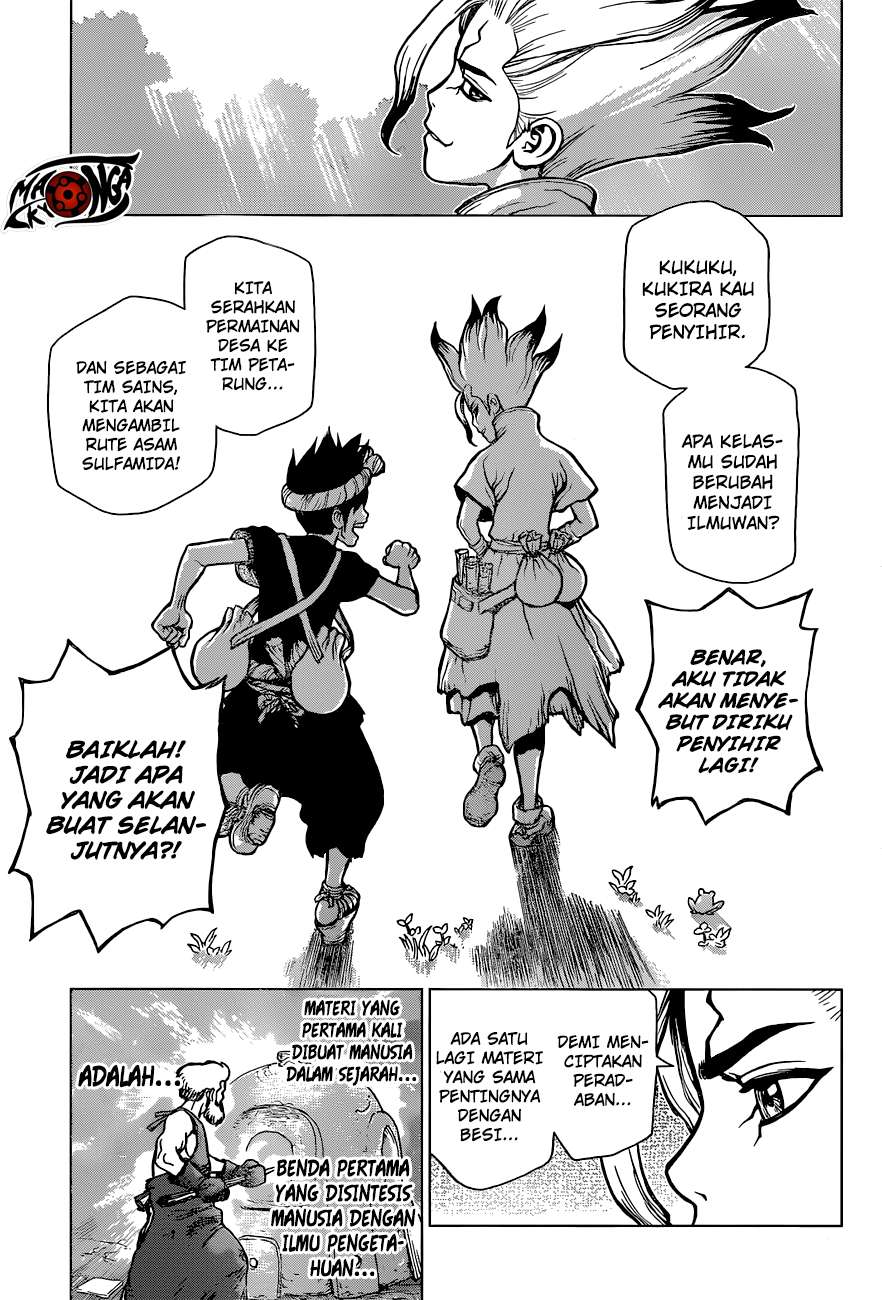 Dr. Stone Chapter 27 - halaman 17