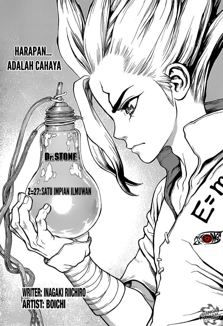 Dr. Stone Chapter 27 - halaman 3