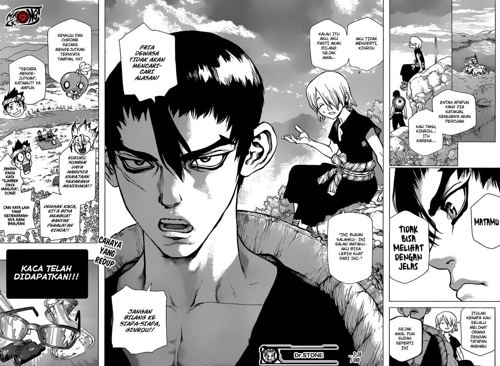 Dr. Stone Chapter 28 - halaman 18