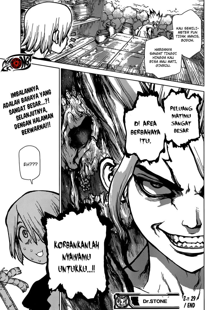 Dr. Stone Chapter 29 - halaman 20
