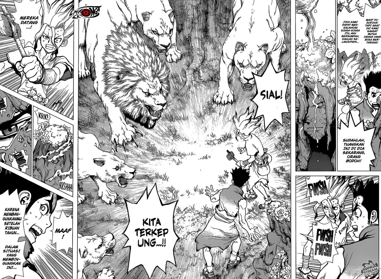 Dr. Stone Chapter 3 - halaman 15